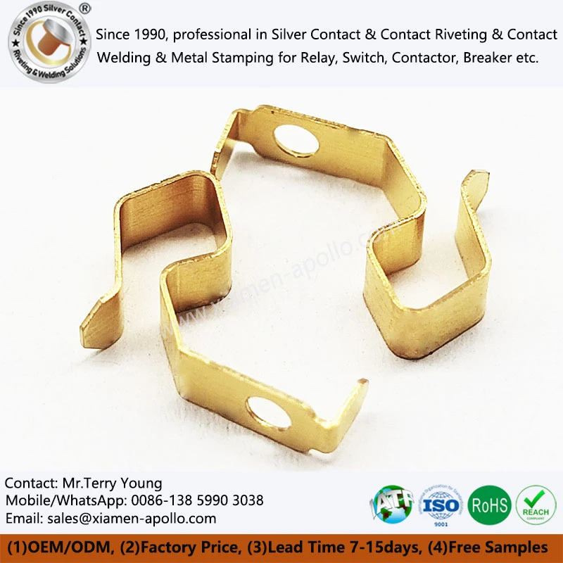 Phụ kiện đầu cuối công tắc dập đồng thau