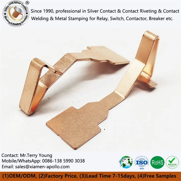 Các bộ phận dập kim loại đồng