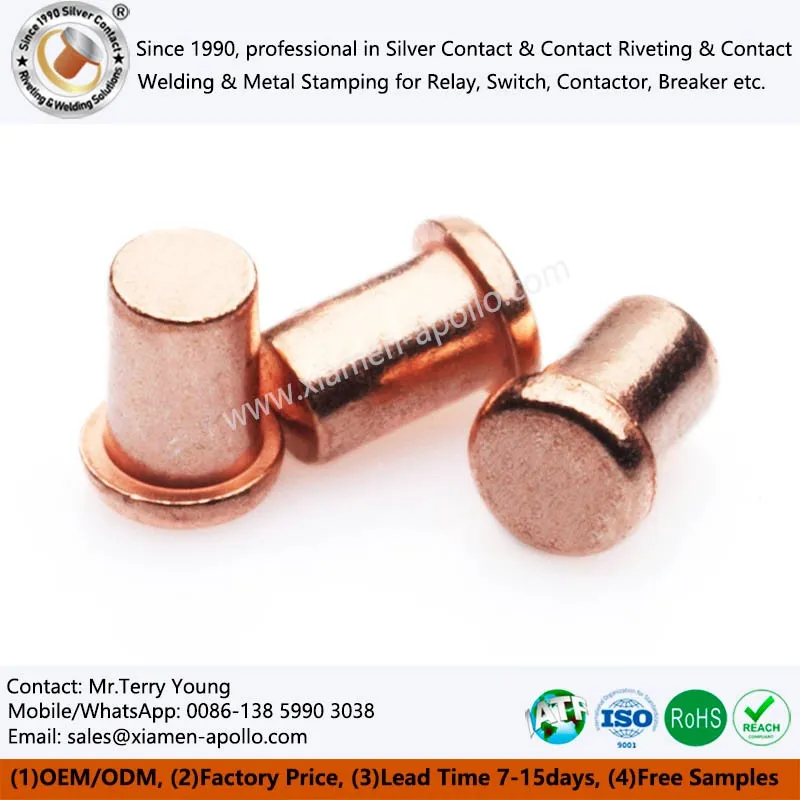 Electrical Copper Contacts