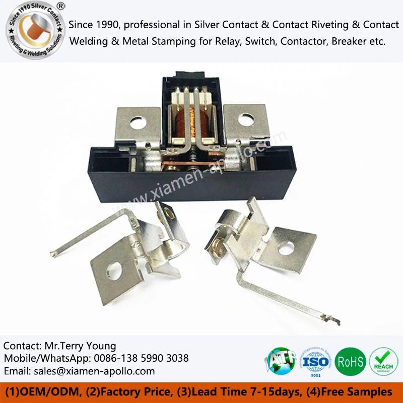 Copper Terminal Silver Plated for New Energy Switch
