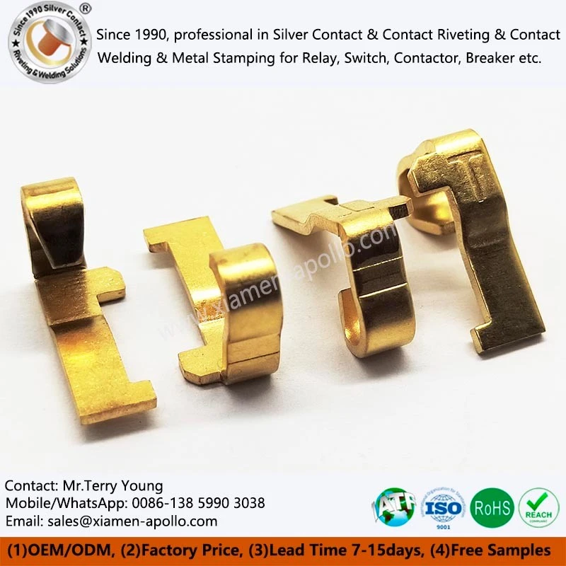 Brass Contact Plug Pin for Electric Switch Socket Parts Brass Contact Plug Pin for Electric Switch Socket Parts