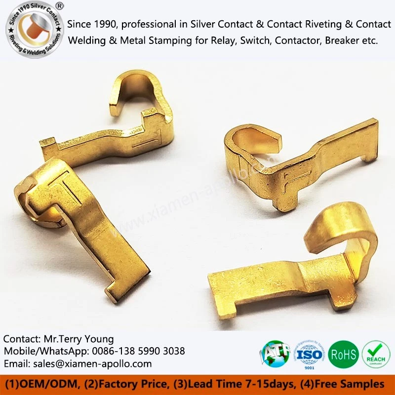 Liên hệ điện dập các bộ phận đồng thau tùy chỉnh