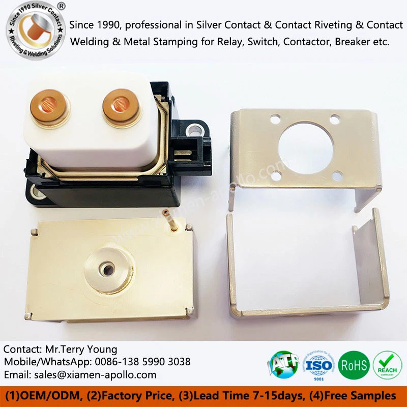 Shield cap for HEV DC Relay