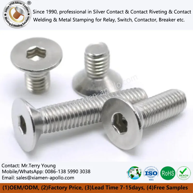 Ốc vít bằng thép không gỉ hexagon hexagon