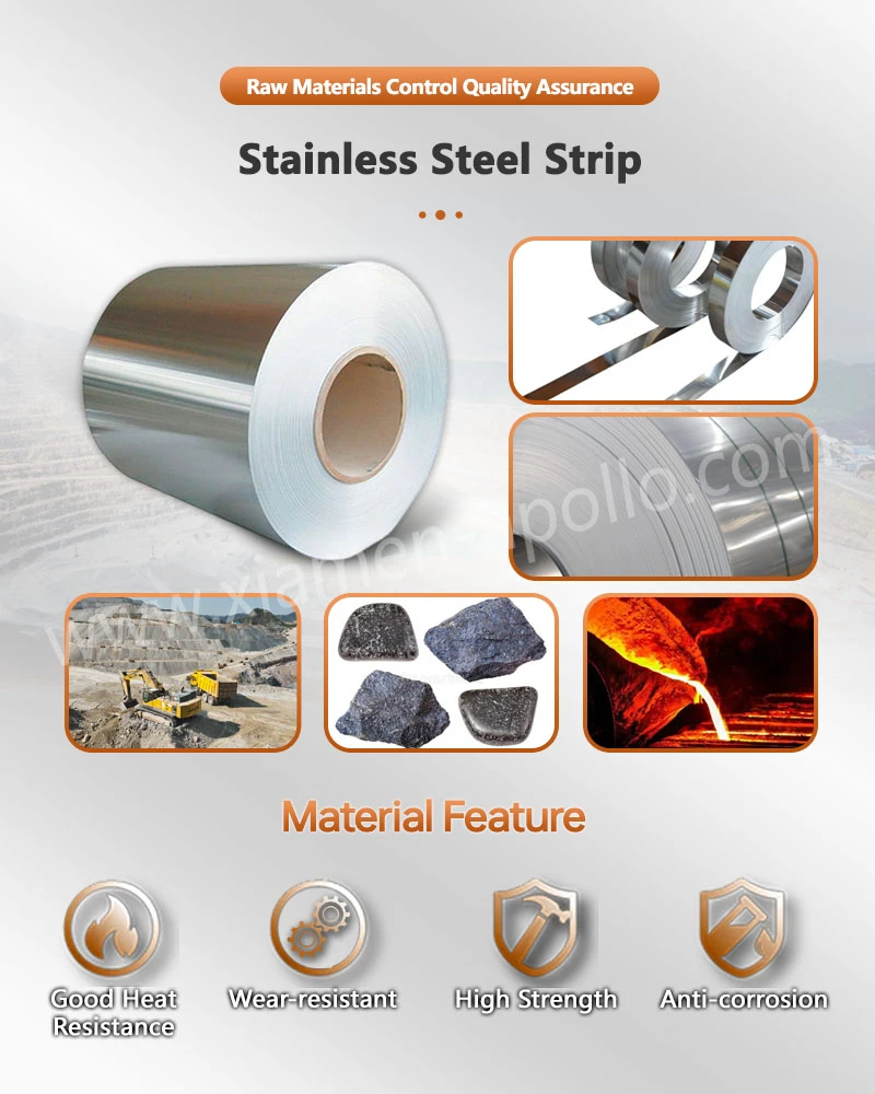 Stainless Steel Strip for Stainless Steel Sheet Metal Stamping Stainless Steel Strip for Stainless Steel Sheet Metal Stamping