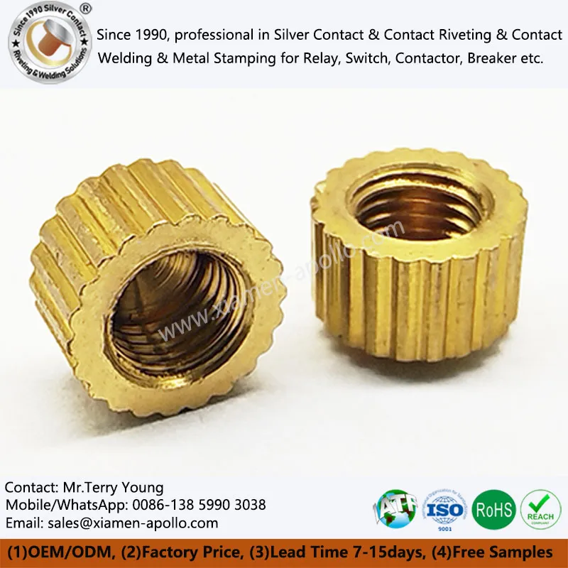 Đai ốc lục giác có khía