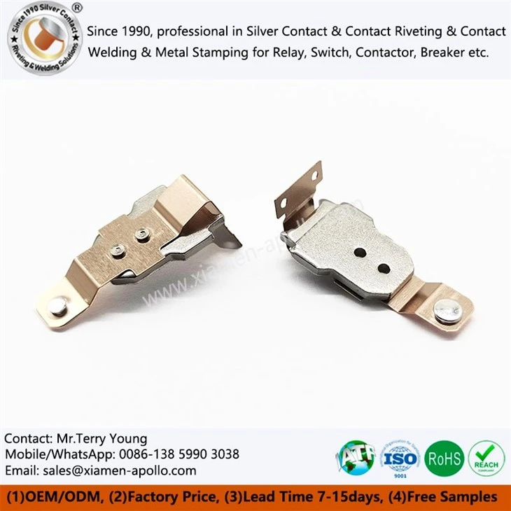 Moving Spring Armature Riveted Assembly
