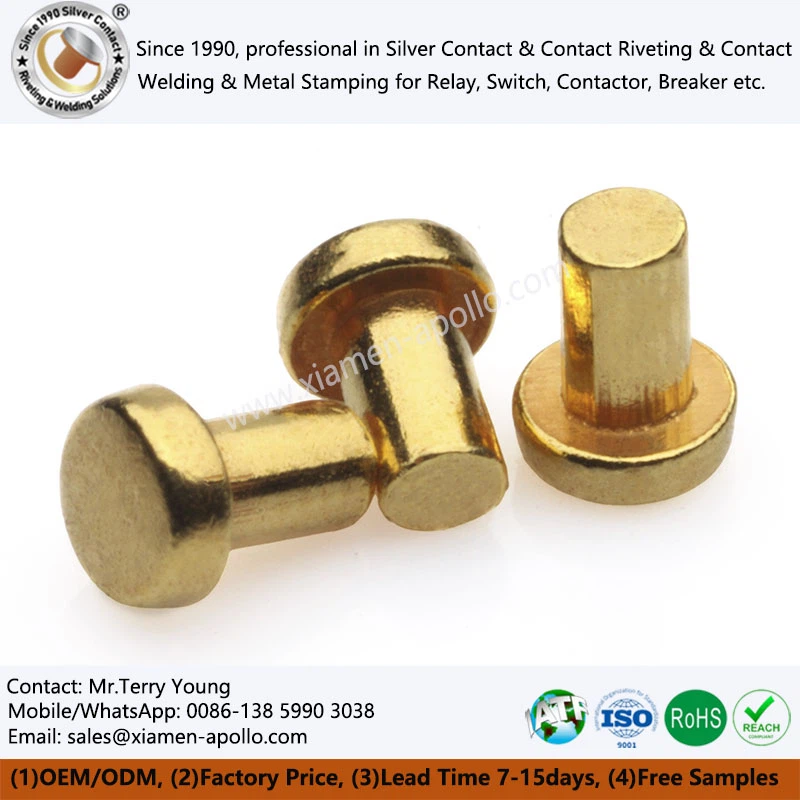 Gold Coated Electrical Contacts Gold Coated Electrical Contacts