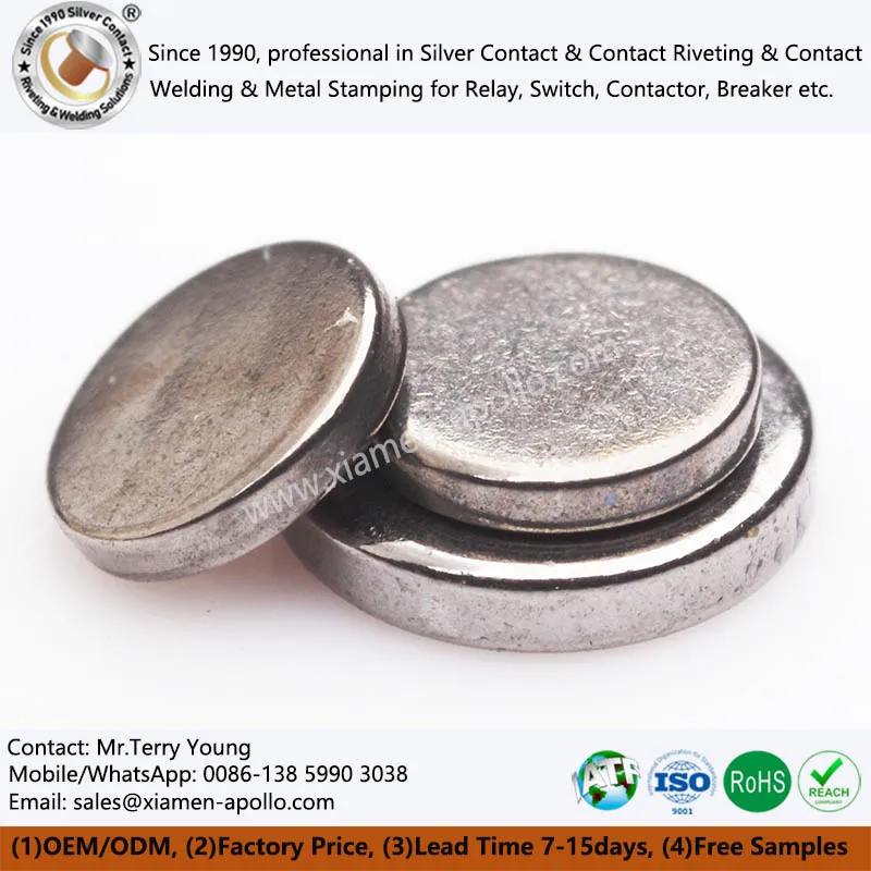 Pure Tungsten Disc for Car Horn Pure Tungsten Disc for Car Horn