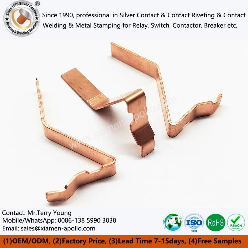 Copper Stamping Contact For Electrical Switch