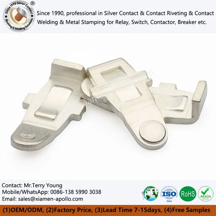 Tấm bạc nguyên chất cho công tắc