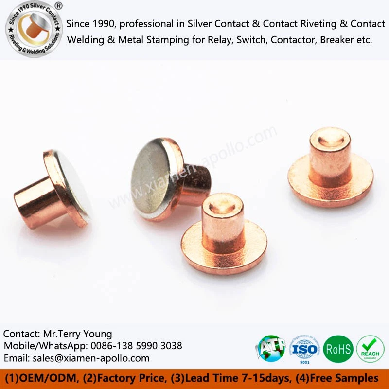 Bimetal Rivet Contact Bimetal Rivet Contact