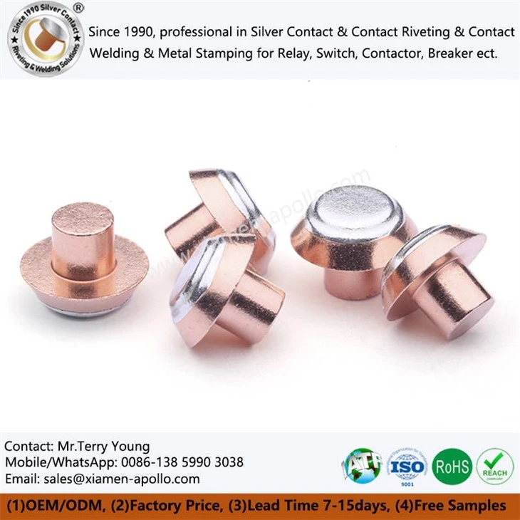 Thick Layer Bimetallic Silver Contacts Thick Layer Bimetallic Silver Contacts